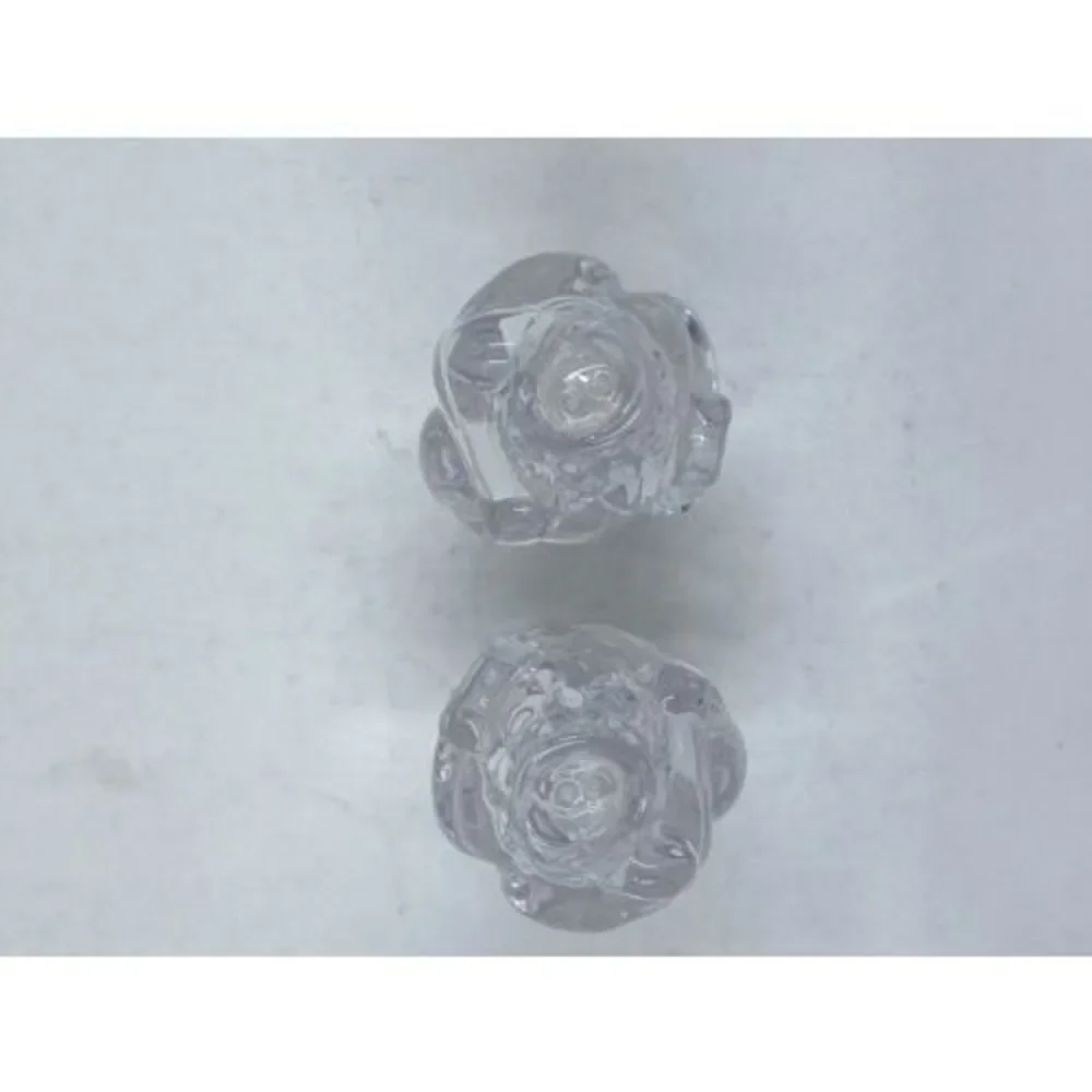 Crystal Santa clause salt and pepper shakers - Gorham - made in Germany